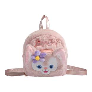 日本フエデイ女士可爱风小背包2026夏新款小众原创毛毛绒双肩书包