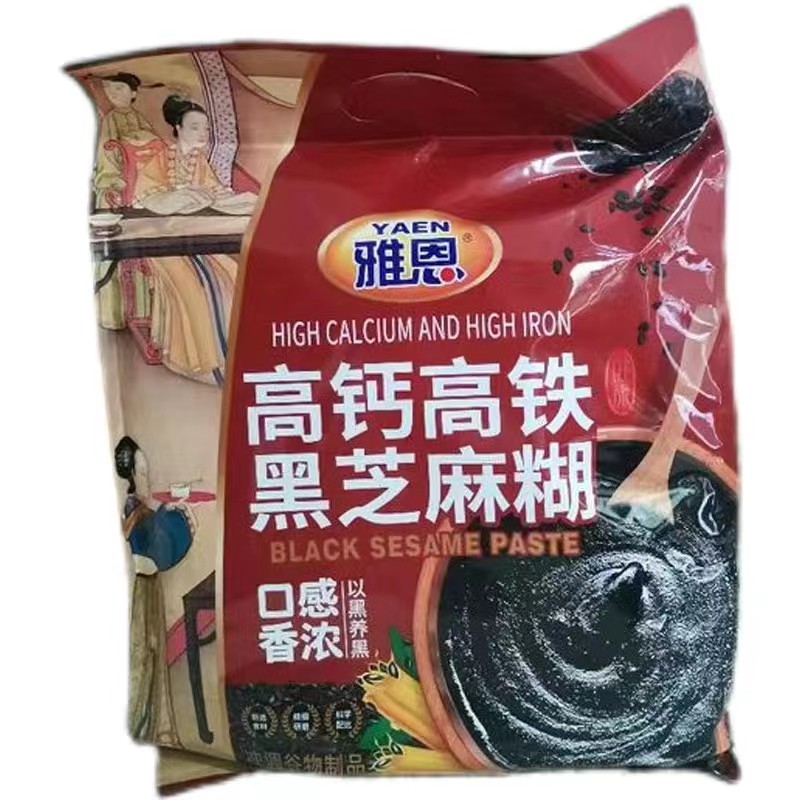 雅恩红枣莲子芝麻糊坚果谷物即冲