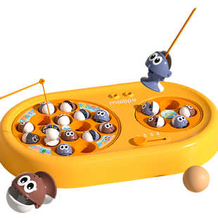 麦乐宝儿童钓鱼益智玩具男孩过家家小孩3一6岁4女孩5宝宝生日礼物