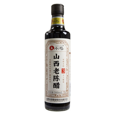 水塔正宗山西老陈醋3年陈酿6度酸