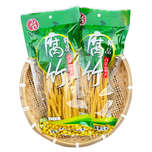 刘香腐竹八公山特产精品豆腐皮油豆皮千张皮豆腐衣豆制品