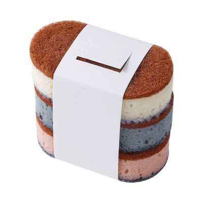 三层加厚海绵擦百洁布强力去污