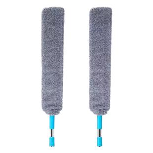 金橙优选床底清扫神器可伸缩家用除尘掸沙发下缝隙清理大扫除拖把