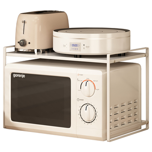 厨房放微波炉架子的置物架烤箱台面新款电饭锅一体家用微波炉架桌