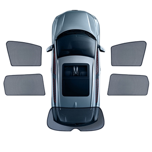 大众id3遮阳帘id4x磁吸式网纱隐私id6车窗窗帘防蚊防晒汽车遮阳网