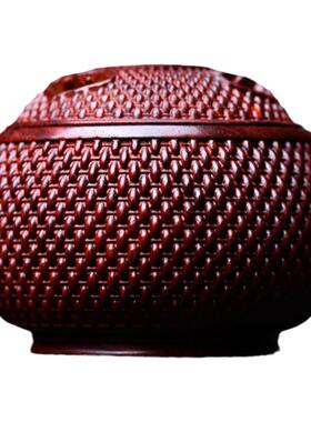 印度小叶紫檀香道如意香炉