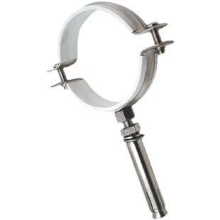 304膨胀抱箍不锈钢加厚管卡25管码160管夹75吊卡110墙卡20PPR管箍