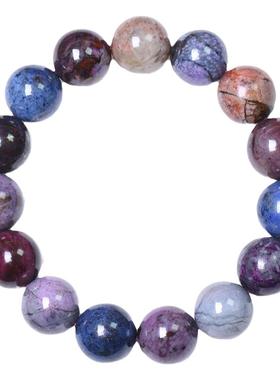 皇家紫手串苏幕水晶舒俱来