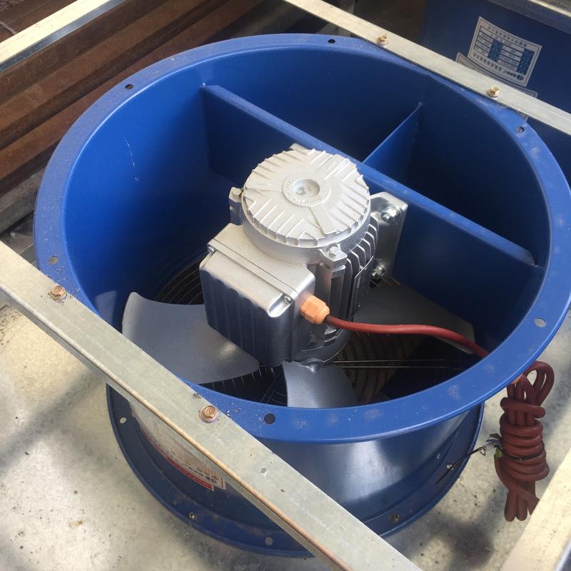 1.1kw轴流风机 热泵烘干设备配件