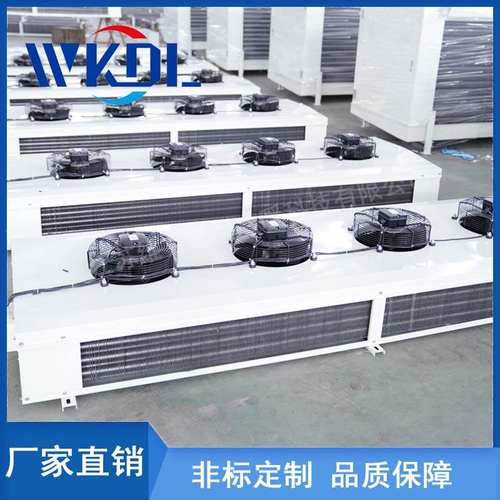 冷库双出风冷风机水果保鲜催熟库吊顶式水冲霜全不锈钢冷风机