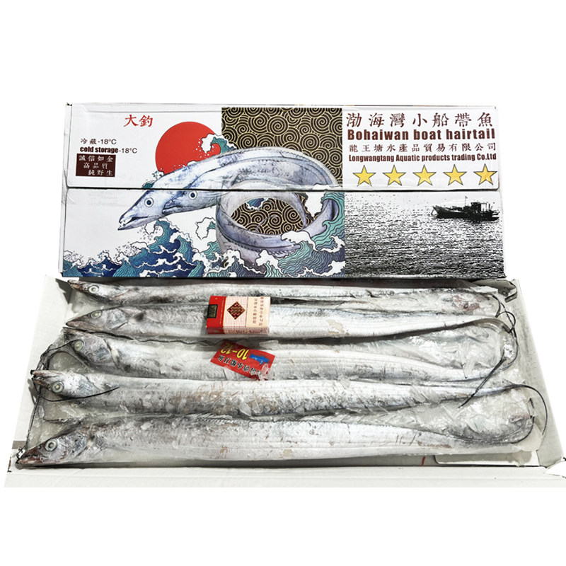 大连渤海湾近海刀鱼5斤9-11条无大骨头带鱼肉厚鲜嫩海鲜顺丰包邮