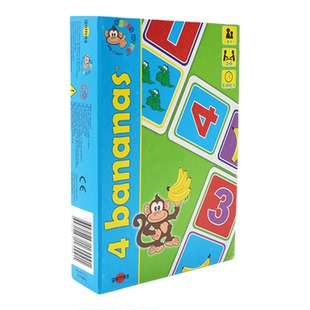 4Bananas儿童数学启蒙亲子互动社交桌游戏香蕉派对益智思维玩教具