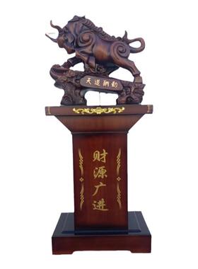 天道酬勤落地摆件风水公室工艺品