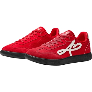 安踏新年板鞋红色本命年女鞋曼舞舞蹈运动鞋薄底鞋德训鞋新款鞋子