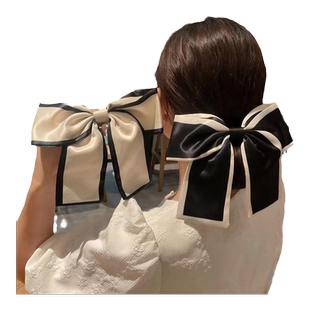 Mona张绮贤同款蝴蝶结扎头绳女秋扎马尾2026年新款高级感发圈头饰