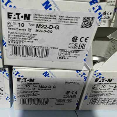 议价伊顿穆勒M22-D-G系列按钮指示灯UL CSA认证齐全适用于出口北