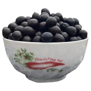 石莲子可药用黑莲子手串带壳铁莲子莲蓬籽即食干货荷花种子