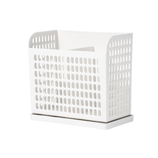 日本筷子笼家用滤水置物架家庭厨房餐具收纳盒调羹勺子筷篓筷子筒