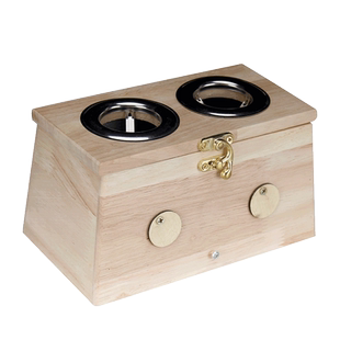 3cm粗艾条专用木制悬灸盒加厚家用艾灸条熏艾灸箱官方旗舰店正品