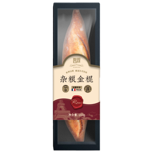 吾双法式面包原味杂粮金棍健身代餐预制烘焙早晚西餐传统法棍面包