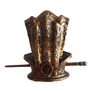 汉服复原传统头冠书生太子大臣束发头饰春秋东汉南北朝西晋舞台不