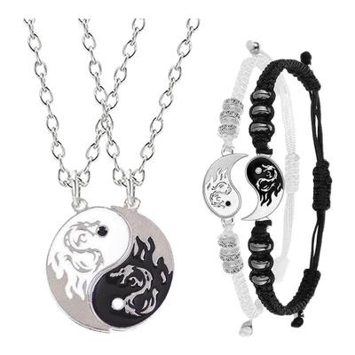 中国复古时尚手工太极手链