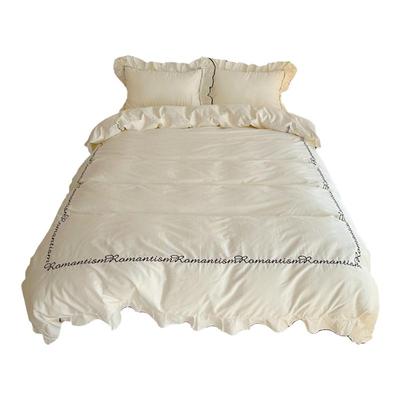 简约高级法式100S长绒棉四件套