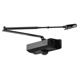 闭门器防火门自动关缓冲消防液压闭合哑黑特大号可承重85-120kg门