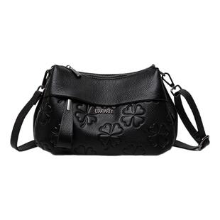 真皮斜挎包包女士2026新款春夏软皮女款单肩中年妈妈包母亲节礼物