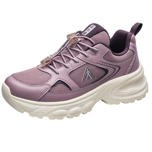 足力健旗舰店2025秋季新款散步鞋软底妈妈鞋休闲老人老爹鞋女