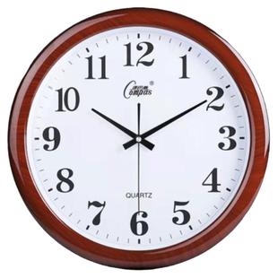 康巴丝钟表客厅挂钟简约时尚家用时钟挂表静音石英钟现代卧室挂钟