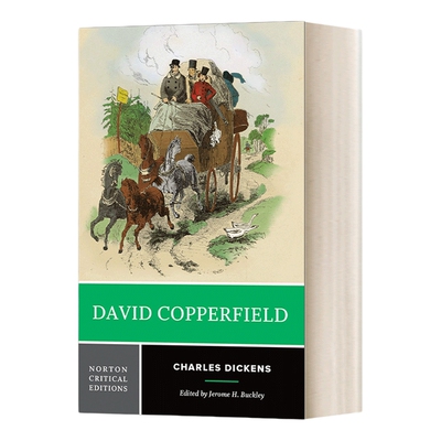 英文原版 David Copperfield 大卫·科波菲尔 诺顿文学解读系列 Norton Critical Editions 英文版 进口英语原版书籍