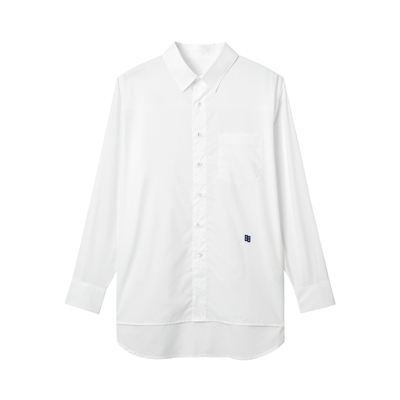 ITADERerror纯色长袖衬衫