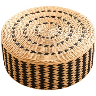 蒲团榻榻米坐垫地上懒人坐墩家用地板飘窗草垫打坐垫禅修拜垫跪垫