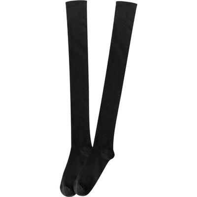 男款黑色长筒男士过膝大腿长袜