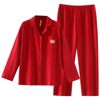 家乐芬女士本命年纯棉套装