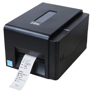 TSC台半水洗标专用打印机自动裁切洗唛洗麦缎带丝带商标成分条码饲料成份标签服装尼龙洗唛印刷机切刀打标机