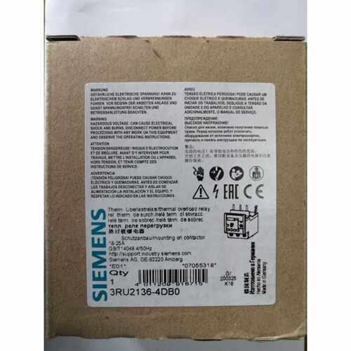 议价西门子热过载继电器 3RU2136-4DB0 3RU21364DB0 现货