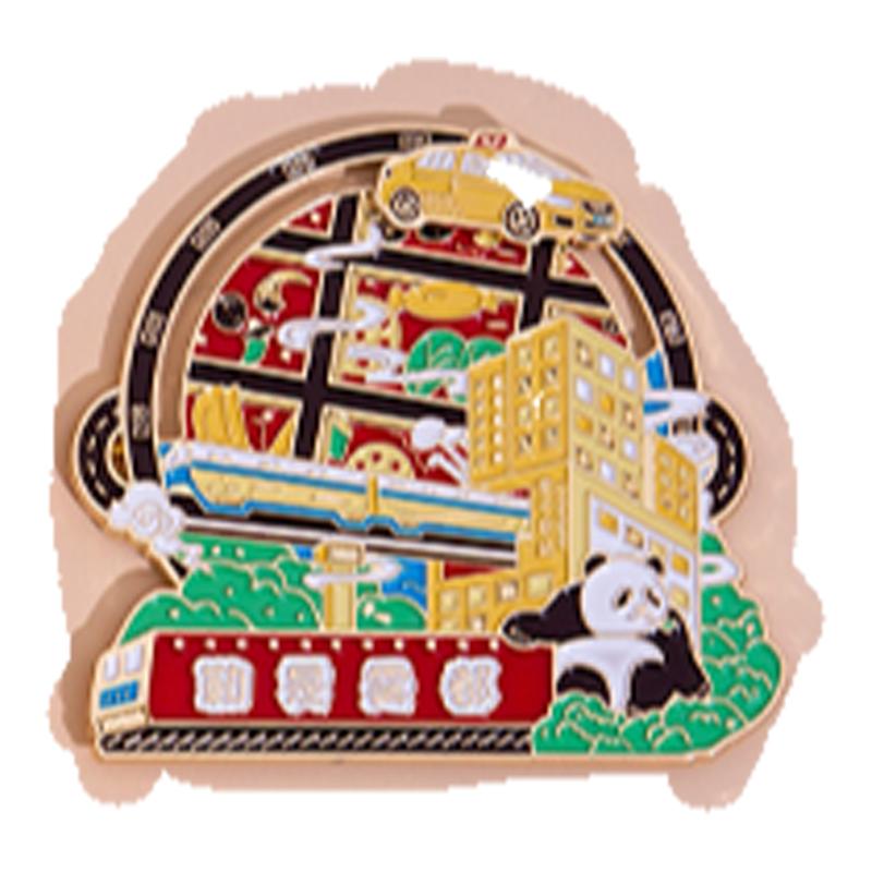 重庆滑动金属冰箱贴李子坝