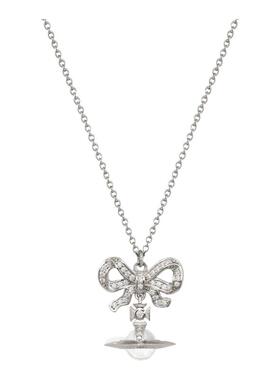 【新品】Vivienne Westwood西太后OCTAVIE女式蝴蝶结土星吊坠项链