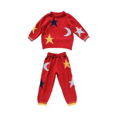 小蜜糖炒柔软不起静电家居服套装