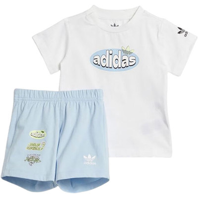 阿迪达斯正品婴童运动套装