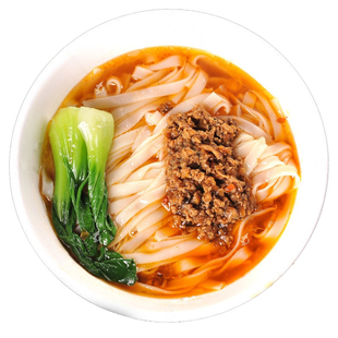 湖南米面干 安仁汤皮丝5斤宽米粉茶陵烫皮丝手工切面株洲农家切粉