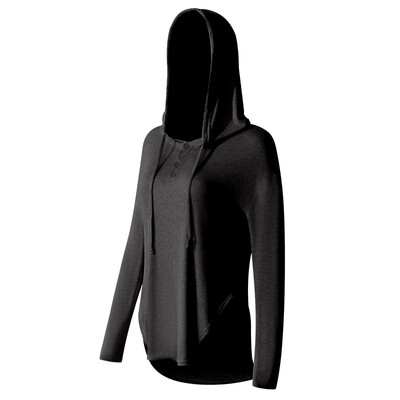 健身服上衣女显瘦运动上衣连帽