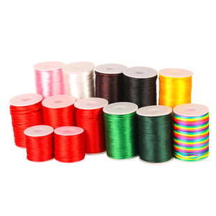 中国结编织绳红绳3 4 5 6 7号线手绳编绳玉线手工diy材料手链绳子