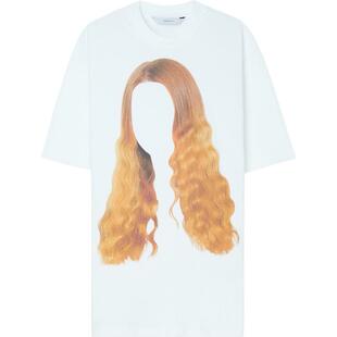 【折扣】Pushbutton 春夏女印花棉质平纹布T恤