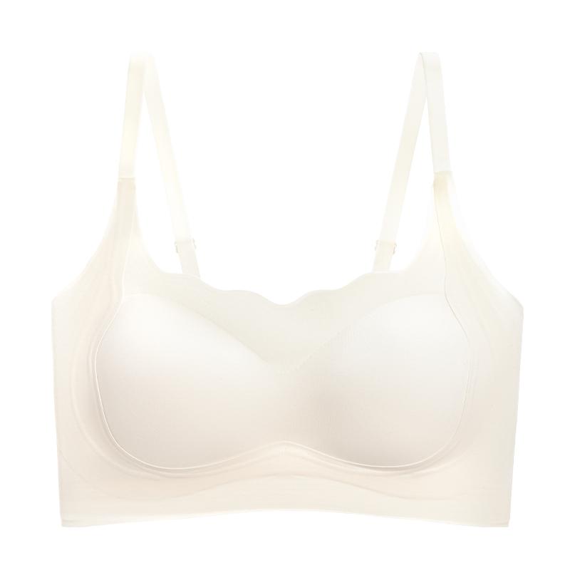 无痕提拉内衣女夏季薄款收副乳防下垂聚拢调整型美背背心式文胸罩