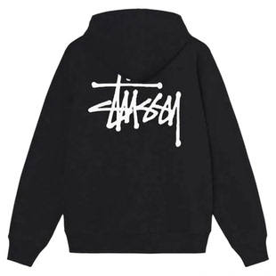 stussy斯图西卫衣连帽衫外套男女美式新款限定宽松休闲美潮牌