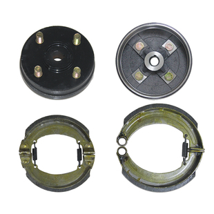 江苏宗申电动三轮车后桥刹车块刹车锅原厂刹车片电瓶快递车配件