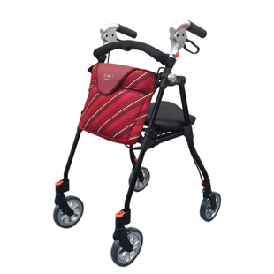 日本原装进口老年人助行手推车老人手推助行车可坐轻便便携代步车